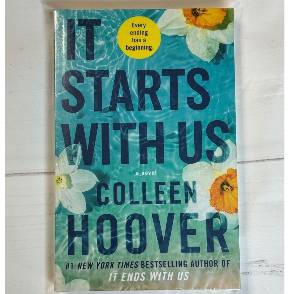 NEW It starts with us By Colleen Hoover /‎ Paperback / Sku0020